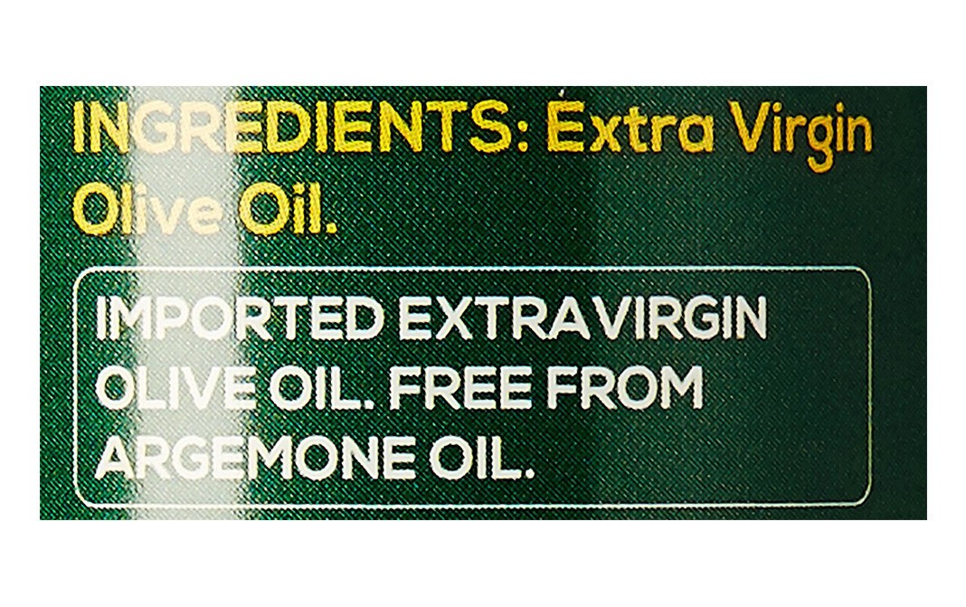 Del Monte Extra Virgin Olive Oil   Bottle  1 litre